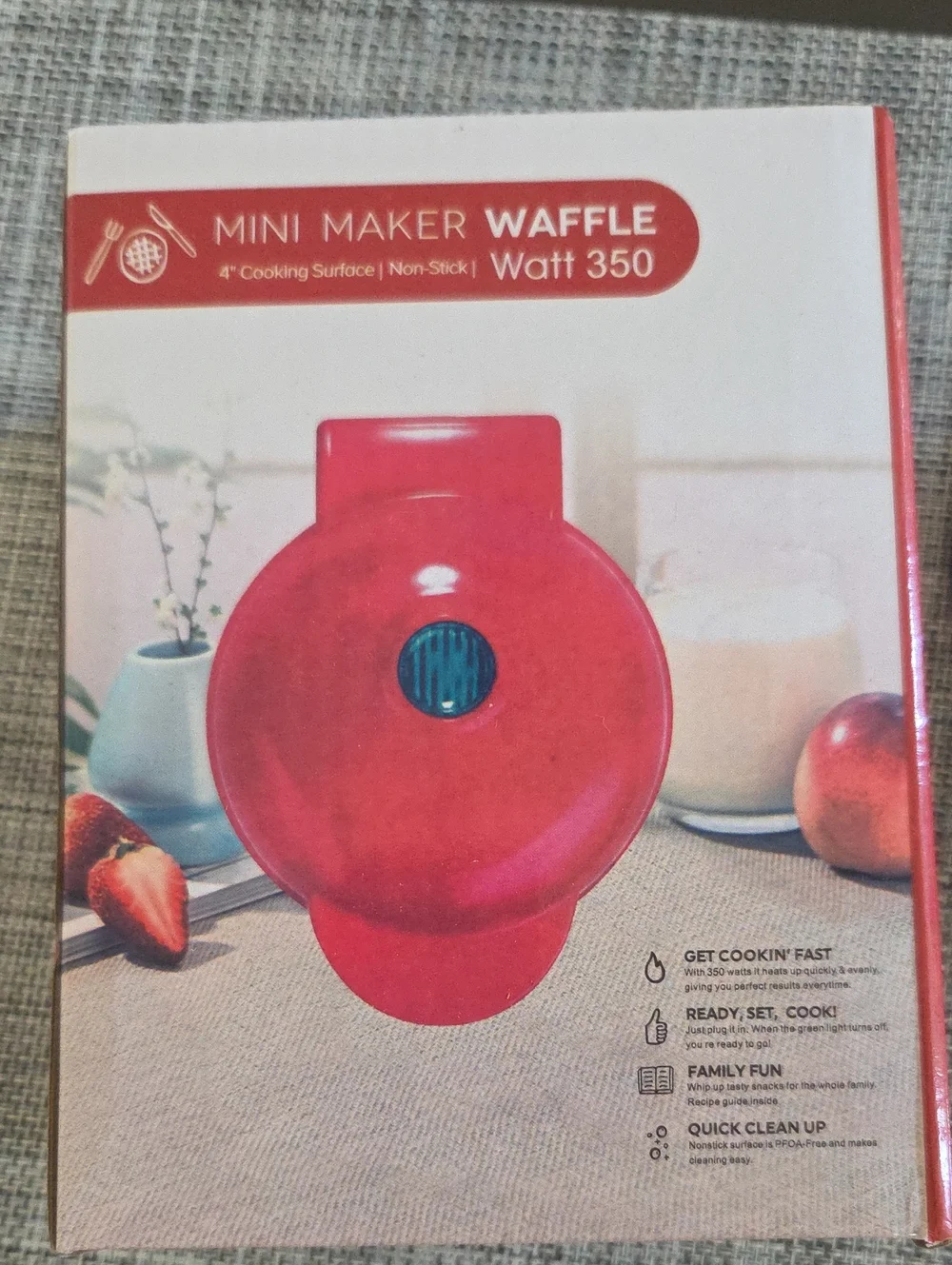 Mini Waffle Maker - Brand New